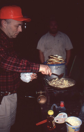 Camping and hearty appetites go hand-in-hand.