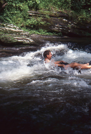 Tubing in Deep Creek, N.C.