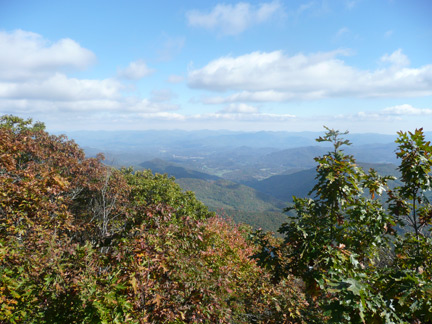 A see forever Indian Summer day in the Smokies.