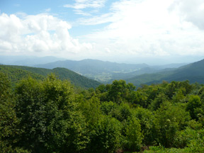 Haywood CountyScenic view of Smokies forever from The Swag.