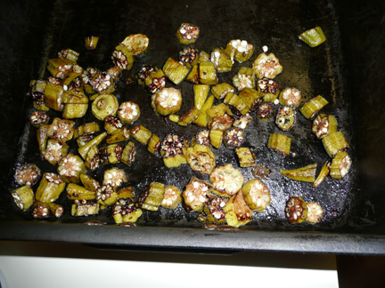 Roasted Okra