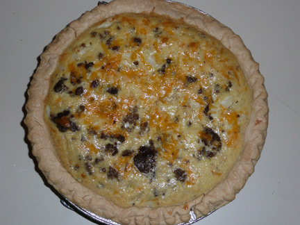 Venison Quiche