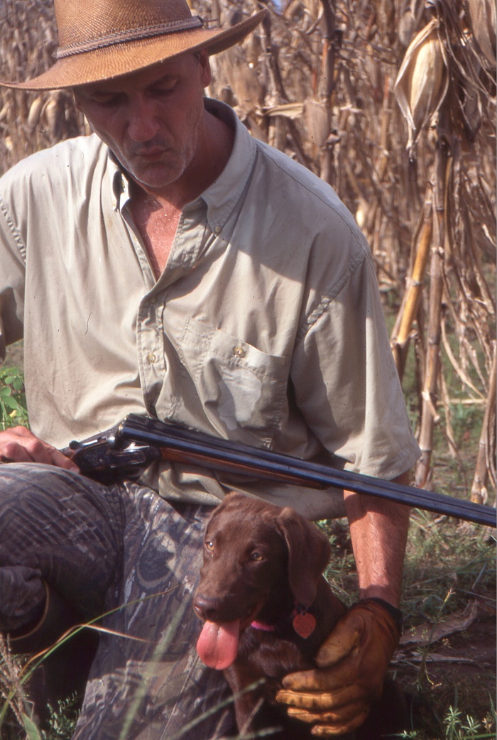 Hunter with Dog