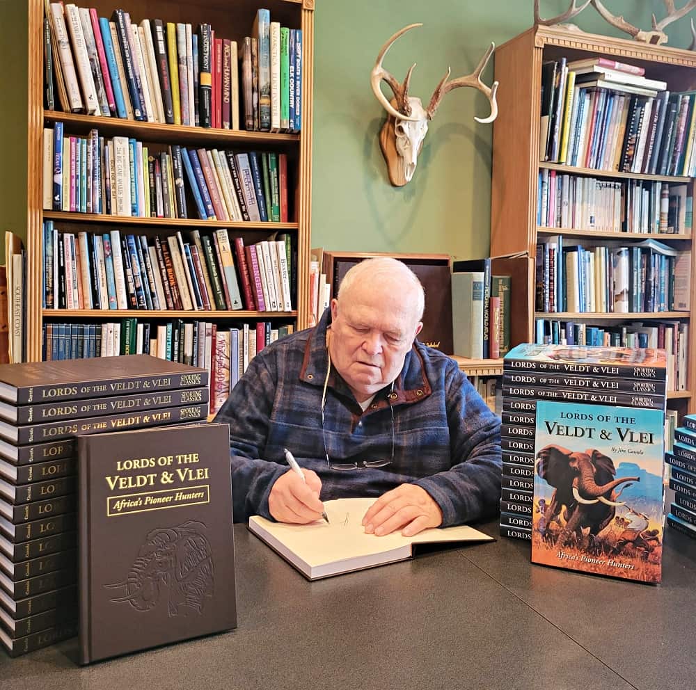 Jim signing new book
