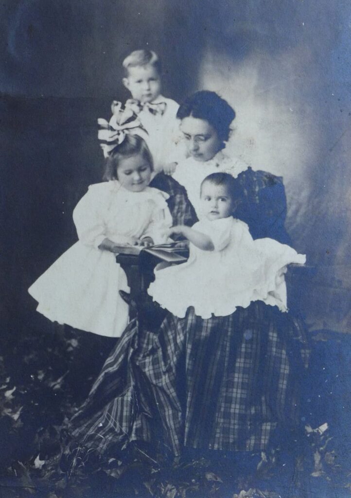 mother and children
