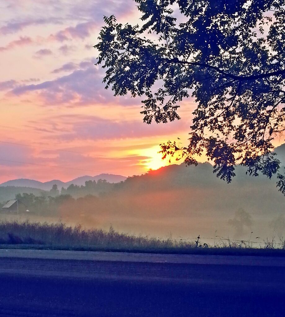mountain scene